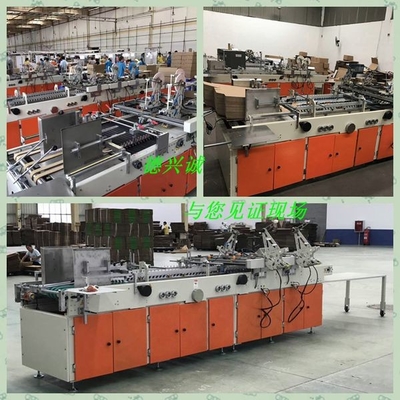 A caixa pequena da caixa da pegada que cola C.A. 1300mm×1050mm da máquina 380V fácil opera-se