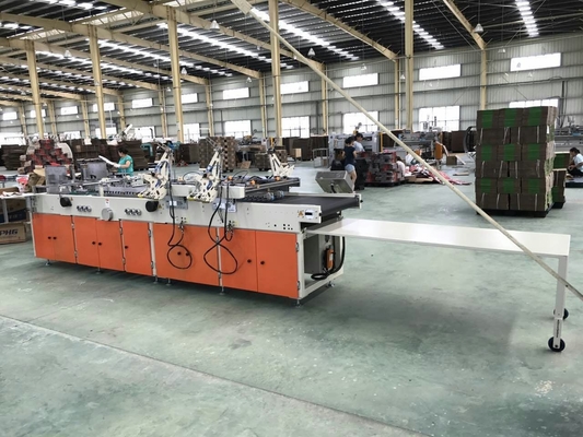Máquina das caixas de transporte do zíper da máquina da cartonagem/ar ondulados Compressormin. Barra 6