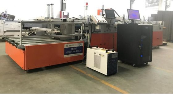 Impressora a jato de tinta With PALL10μM Filter da caixa da caixa do cartão ondulado