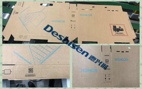umidade 50%-75% de 300dpi 220m/Min Carton Box Inkjet Printer 15-30℃
