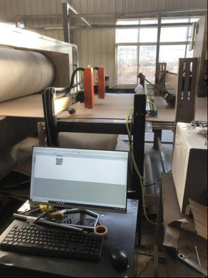 Tipo UV da tinta do diodo emissor de luz da largura grande do bocal de Machine 2mm da impressora a jato de tinta da caixa da caixa do tamanho