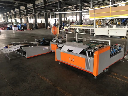 Grey Automatic Box Gluing Machine polar 1310mm 100m/min uma garantia do ano