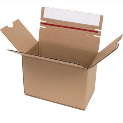 dobradura da caixa 300g/M2 e máquina 60m/Min For Zipper Shipping Boxes da colagem