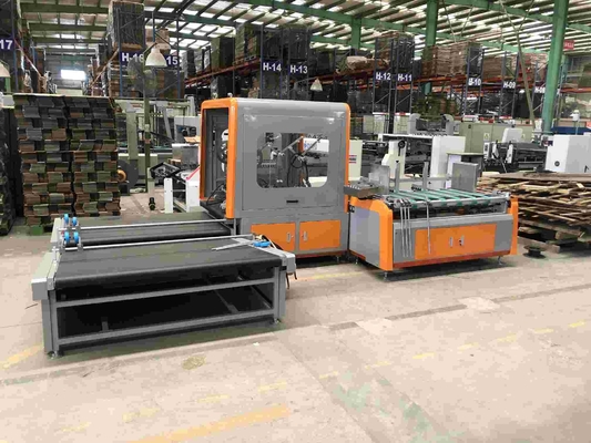 caixa 80m/min que cola a máquina de embalagem automática da caixa da C.A. 3φ 50Hz da máquina 18KW 380V