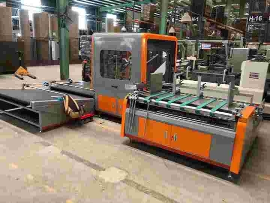 Caixa de dobramento automática que cola a máquina 70m/Min Polar Grey/laranja